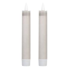Eglo 422223 - SADA 2x LED Sviečka ANTANABE LED/1xAAA 15 cm šedá