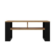 Konferenčný stolík MODERN 2P - čierna/dub artisan