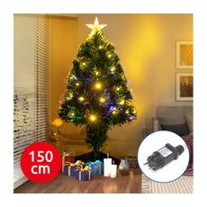Aigostar - LED Vonkajší vianočný stromček LED/6W/230V 150 cm IP44 teplá biela