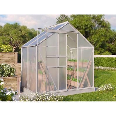 Skleník VITAVIA TARGET 2500 PC 4 mm strieborný