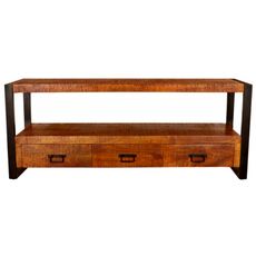indickynabytok.sk - TV stolík Retro 150x60x45 indický masív mango