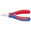 Elektronické montážne kliešte 115 mm KNIPEX 35 12 115 - leštená hlava, viaczložkové puzdrá