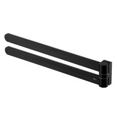 FUTURA BLACK Vešiak dvojramenný čierny 02968
