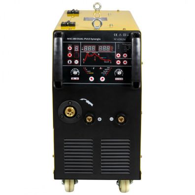 MIG 280 DUAL PULS Invertorový zvárací poloautomat MIG/MAG 400V s dvojitým pulzom