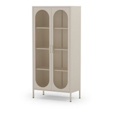 Krémová skrinka 80x170 cm Diora – Marckeric