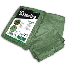 Krycia vystužená plachta GREEN 3 x 4 m, 90 g
