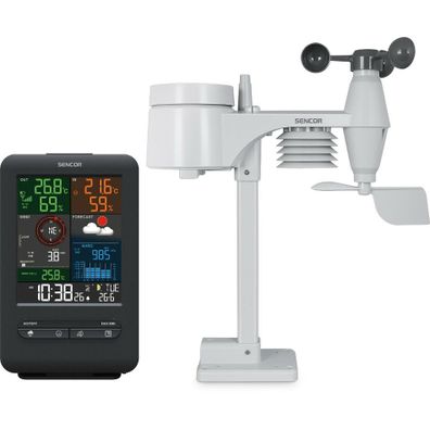 SENCOR SWS 9300 profesionálna meteostanica s bezdrôtovým snímačom 5v1