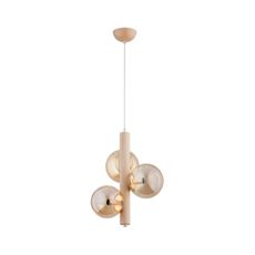 Luster na lanku KANET 3xE14/40W/230V béžová