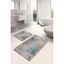 Modro-sivé kúpeľňové predložky v súprave 2 ks 60x100 cm – Mila Home