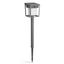 Philips Blaise UltraEfficient solárny LED stĺpikso senzorom antracit, 1,5 W, 250/20 lm, 3000 K