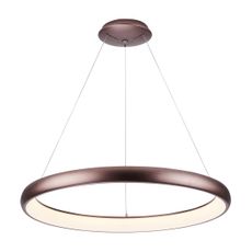 Azzardo AZ5065 - LED Stmievateľný luster na lanku ANTONIO LED/80W/230V hnedá + DO