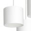 Luster na lanku ARDEN 3xE27/60W/230V biela