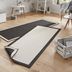 NORTHRUGS - Hanse Home koberce Kusový koberec Twin-Wendeteppiche 103105 creme schwarz – na von aj na doma - 200x290 cm