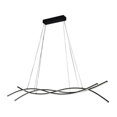 LED Stmievateľný luster na lanku LED/80W/230V 3000-6500K + diaľkové ovládanie