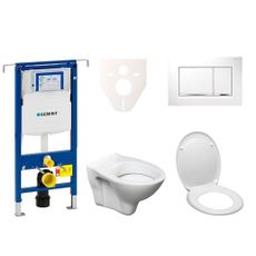 Cenovo zvýhodnený závesný WC set Geberit do ľahkých stien / predstenová montáž + WC S-Line S-line Pro 111.355.00.5ND5