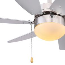 Globo 03801 - Stropný ventilátor RIVALDO 1xE14/60W/230V