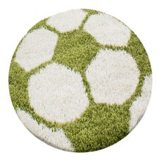 Ayyildiz Kusový koberec Fun 6001 green - 100x100 (priemer) kruh cm