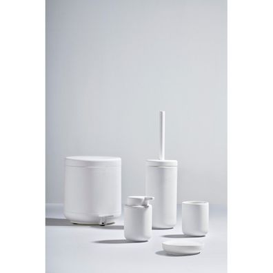 Biela porcelánová podložka na mydlo Zone Ume