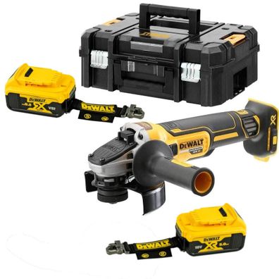 AKU Uhlová brúska 125mm DeWALT DCG406P2LRT 18V, 2x 5Ah, bez nabíjačky, Tstack
