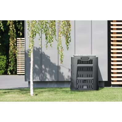 NABBI IKL220C záhradný kompostér 220 l čierna