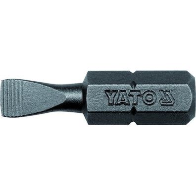 Bit plochý 1/4" 5 x 25 mm 50 ks - YT-7802