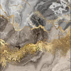 Conceptum Hypnose Koberec Marble 160x230 cm sivý/zlatý