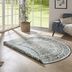 NORTHRUGS - Hanse Home koberce Kusový koberec Twin Supreme 104167 Siruma Green/Cream – na von aj na doma - 200x200 (priemer) kruh cm