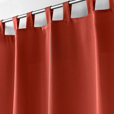 Záves v tehlovej farbe 140x260 cm Essentiel – douceur d'intérieur