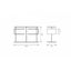 Radius design cologne Stolík RADIUS DESIGN (X-CENTRIC TABLE 2 silver 570A) strieborný