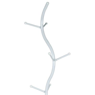Kovový vešiak 80003-09 WT Bork biela mat, 181 cm