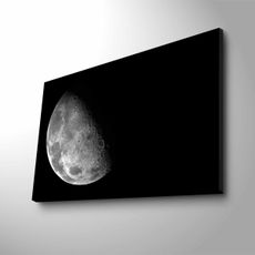 Wallity Obraz s LED osvetlením ZATMENIE MESIACA 45 x 70 cm