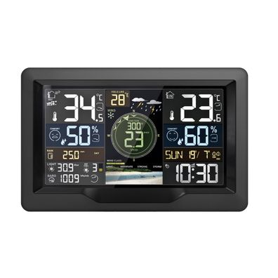 Solight TE91WiFi - Prof. meteostanica s farebným LCD displejom 2xAA Wi-Fi Tuya