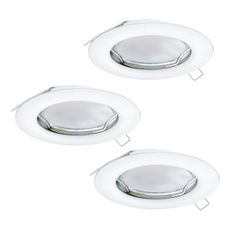 Eglo 94235 - SADA 3x LED Podhľadové svietidlo PENETO 3xGU10-LED/3W/230V