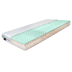 Matrace, set 2 ks, 18 cm, 80x200 cm, ALBO LUX NEW
