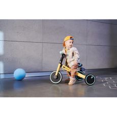 KINDERKRAFT - Detské odrážadlo 3v1 4TRIKE žltá/mintová