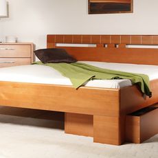 Masívna posteľ s úložným priestorom varezza 1 - 160/180 x 200cm - 160