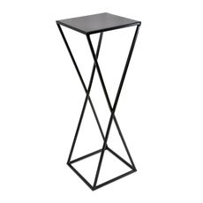 DekorStyle Stojan na kvety Espiral 70 cm čierny