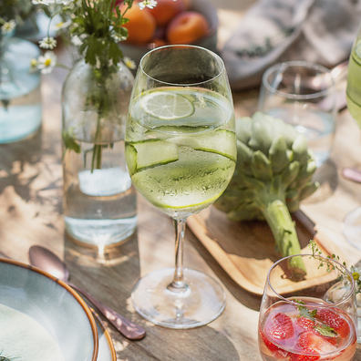 Poháre na červené víno 650 ml set 4 ks - Benu Glas Lunasol META Glass - 322041