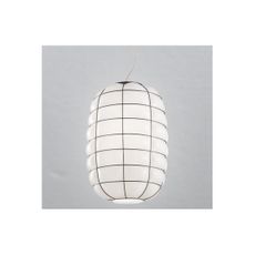 SIRU - Luster na lanku LANTERNA 1xE27/60W/230V pr. 32 cm čierna/biela benátske sklo