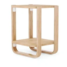 Odkladací stolík z eukalyptového dreva 38x42 cm Bellwood - Umbra