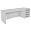Nadstavec na  písací   stôl Torino 119x39,5x40 cm  biely 642668