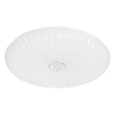 Biele stmievateľné LED stropné svietidlo na diaľkové ovládanie 38x38 cm Perola – Candellux Lighting