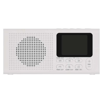 Rádio DAB/DAB+/FM 3W/5V/4xAA biele