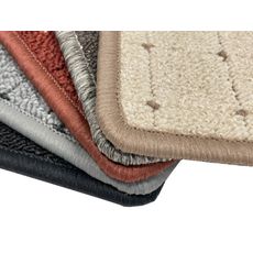 Condor Carpets , AKCIA: 460x70 cm Behúň na mieru Udinese terra - obšitý zo všetkých strán, šíře, oranžová, filc, chodba / predsieň
