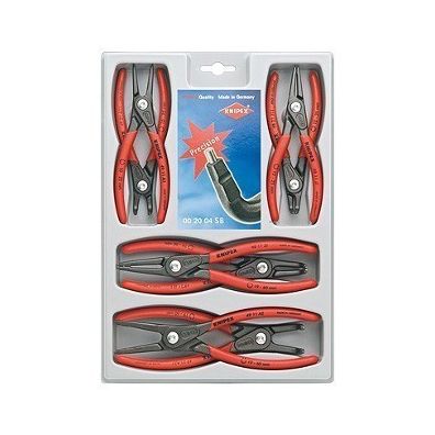 Sada klieští na poistné krúžky - 8 ks - 002004SB