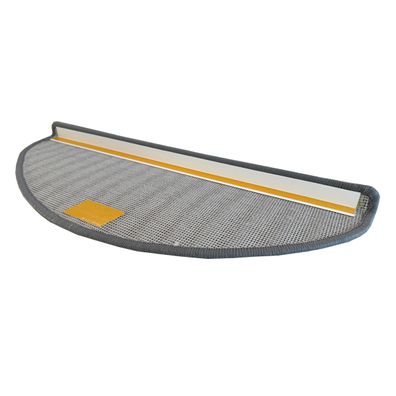 Vopi Nášľapy na schody Laguna šedá polkruh, samolepiaca - 28x65 polkruh (rozmer vrátane ohybu)