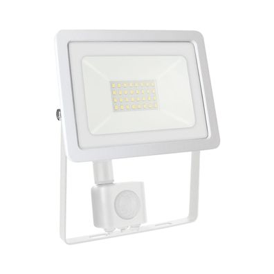 LED Vonkajší reflektor so senzorom NOCTIS LUX 2 LED/30W/230V 4000K IP44 biela