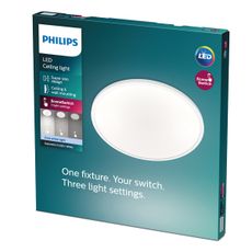 Philips - LED Stmievateľné stropné svietidlo CLEAR 1xLED/18W/230V 4000K