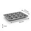 Tescoma Forma 12 muffinov COMPACT 36 x 27 cm