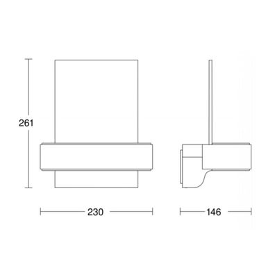 STEINEL 065713 - LED Domové číslo so senzorom L820 LED/12,5W/230V IP44